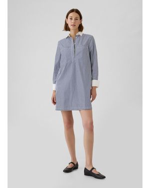 Gap Vestito corto chemisier a righe - Blu