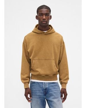 Gap Felpa marrone con cappuccio - Blu