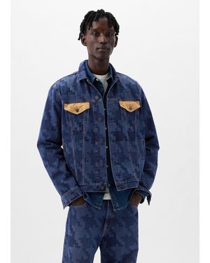 Gap DAP x Giubbino in denim di cotone bio - Blu