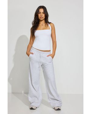 Garage Ultrafleece Wide Leg Sweatpants - White