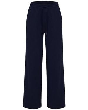 Garage Ultrafleece Wide Leg Joggers - Blue