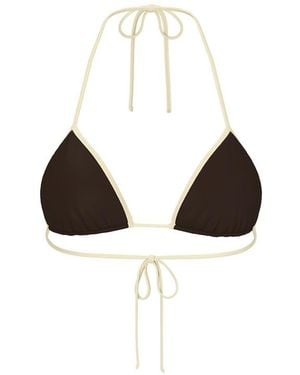 Garage Slider Triangle Bikini Top - Black