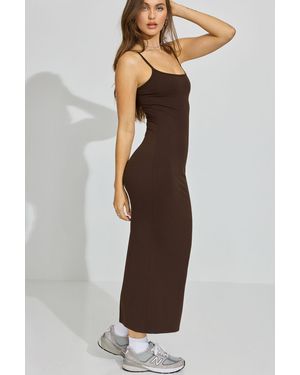 Garage Sleek Scoop Cami Maxi Dress - Multicolour