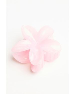 Garage Flower Hair Claw - Pink