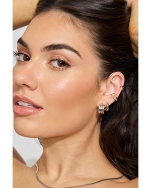 Garage 8 Pack Clean Metal Party Earrings - Black