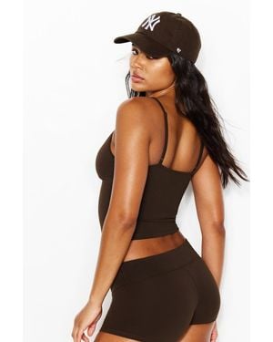Garage Sleek Crossover Cami Top - Black