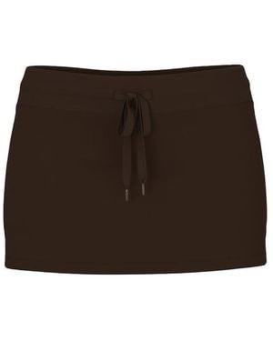 Garage Stretchterry Micro Skort - Black