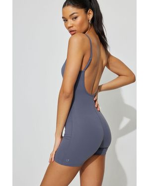 Garage Softactive Jayden Low Back Romper - Blue