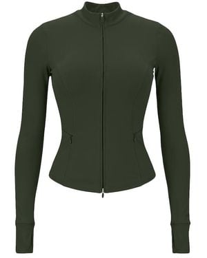 Garage Active Zip Up Jacket - Green