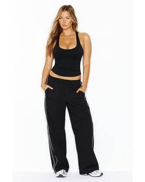 Garage Active Racerback Corset Top - Black