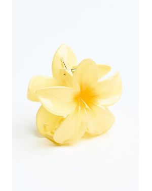 Garage Flower Hair Claw - Yellow