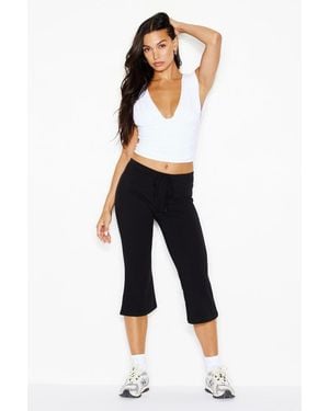 Garage Stretchterry Kick Flare Pants - Blue