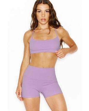 Garage Active Booty Shorts - Purple