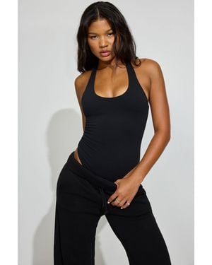 Garage Softactive Scoop Neck Bodysuit - Black