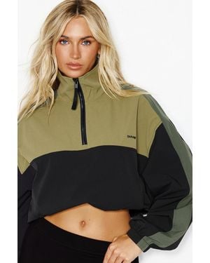 Garage Nylon Anorak Jacket - Green