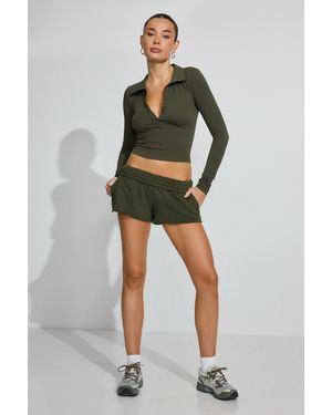 Garage Softterry Low Rise Shorts - Green