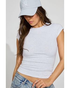 Garage Sleek Crewneck T-Shirt - White