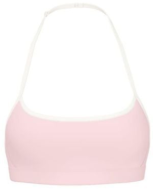 Garage Active Micro Halter Top - Pink
