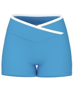 Garage Active Cross Front Shorts - Blue