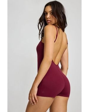 Garage Softactive Jamie Scoop Romper - Red
