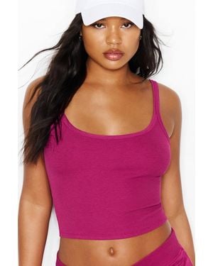 Garage Snatchrib Scoop Cami Top - Purple