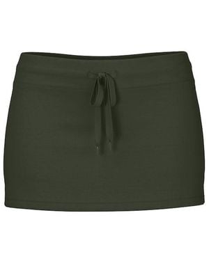 Garage Stretchterry Micro Skort - Green