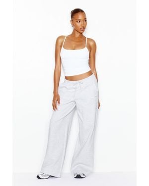 Garage Ultrafleece Wide Leg Sweatpants - White