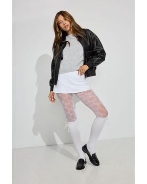 Garage Bow Tights - Multicolor
