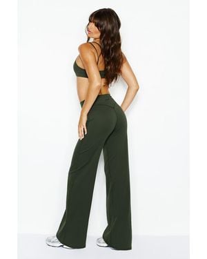 Garage Perfect Peach Active Pants - Green