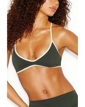 Garage Active Curved Triangle Bra - Black