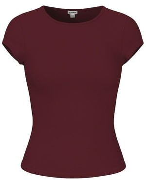 Garage Sleek Crewneck T-Shirt - Purple