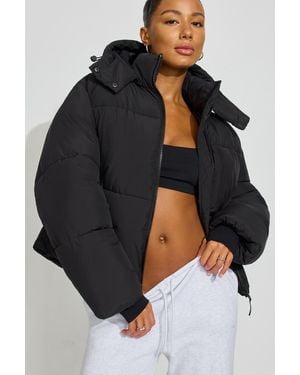 Garage Chill Puffer Jacket - Black