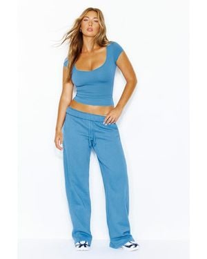 Garage Sleek Sweetheart T-Shirt - Blue