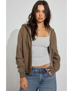 Garage Softterry Iconic Full Zip Hoodie - Gray