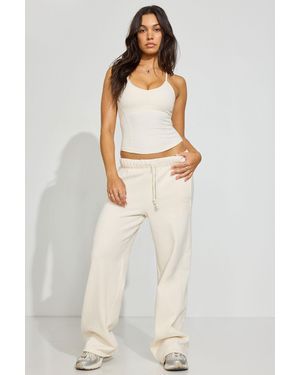 Garage Ultrafleece Straight Leg Sweatpants - White