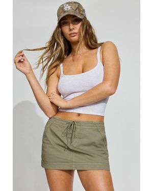 Garage Cassey Micro Skort - Green