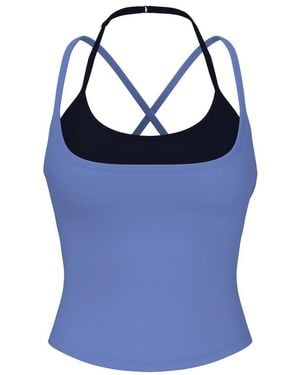 Garage Active Layered Tank Top - Blue