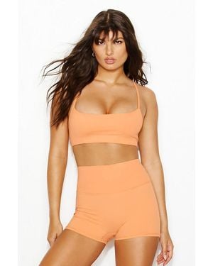 Garage Active Y-Back Bra - Orange