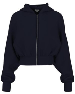 Garage Ultrafleece Cotton Zip Hoodie - Blue