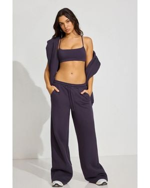 Garage Ultrafleece Wide Leg Sweatpants - Blue