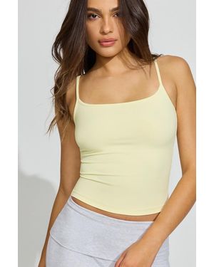 Garage Sleek Scoop Cami Top - Yellow
