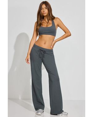 Garage Snatch Booty Stretchterry Trousers - Blue
