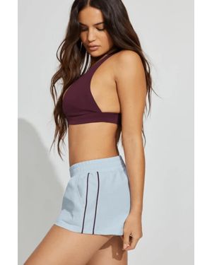 Garage Nylon Striped Shorts - Blue