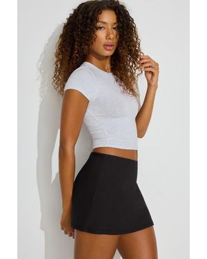 Garage Paris A-Line Micro Skort - Black
