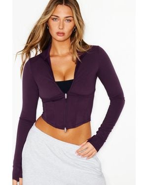 Garage Active Corset Jacket - Purple