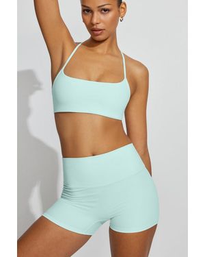 Garage Active Booty Shorts - Blue