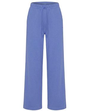 Garage Ultrafleece Wide Leg Joggers - Blue