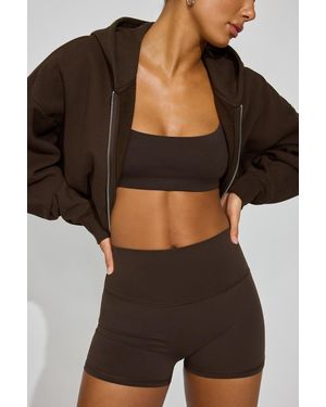Garage Ultrafleece Cocoon Zip Hoodie - Black