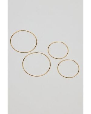 Garage 2 Pack Basic Super Skinny Hoops - Yellow