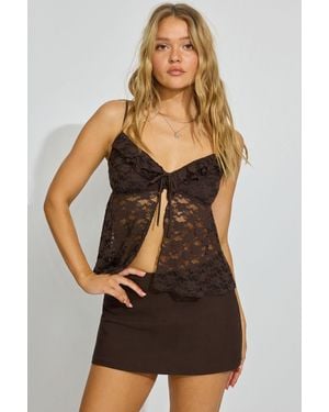 Garage Paris A-Line Micro Skort - Multicolor